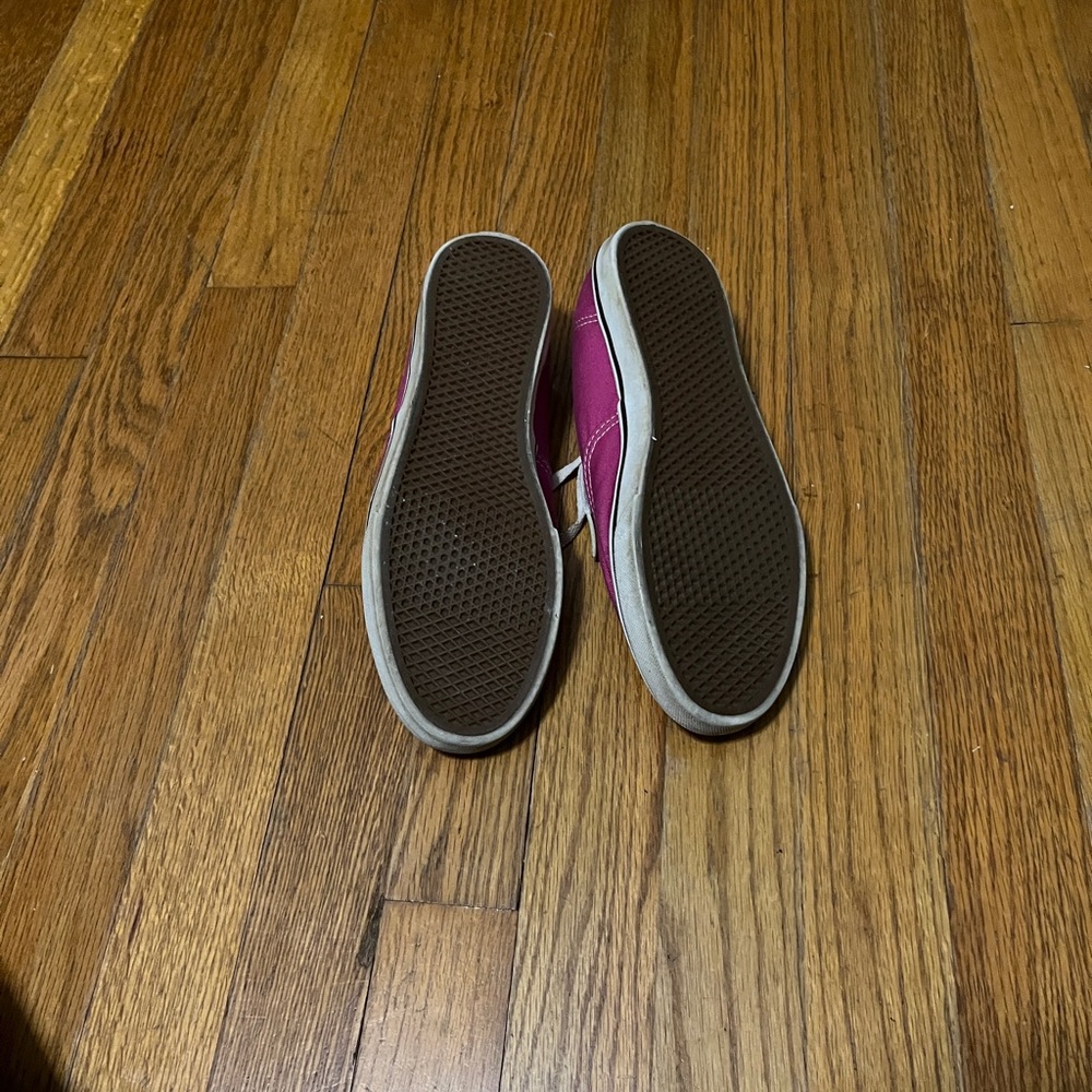 Vans Pink Canvas Sneakers - Picture 2 of 7